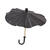 Miniatur Regenschirm fr Wichtel / Geldgeschenke, schwarz, ca. 1,3 x 8 cm
