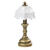 Miniatur Tischlampe fr Wichtel / Geldgeschenke, messing, ca. 2 x 4,3 cm