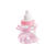 CREApop Babyflasche, 3 Stück, 4x9 cm, rosa - Babyflasche Rosa