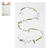 Hobbyfun Deko Bltengirlande 1,5m, Wei