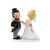 Figur: Hochzeitspaar mit Ring, 5 cm