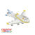 Miniatur- Flugzeug, ca. 6cm, 1 Stck