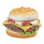 NEU Miniatur-Burger, Gre ca. 3 cm
