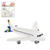 Hobbyfun Miniatur Flugzeug, ca. 10cm, wei - Mini Jumbojet, 10 cm