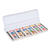 NEU White Nights Aquarellkasten Metall 24 ganze Npfe