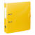 NEU Ordner Wave aus Kunststoff, 7 cm Rcken, gelb - Gelb