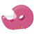 NEU Klebeband-Abroller ca. 10x2x7cm, magenta-pink - Magenta