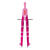 NEU Schnellverstell-Zirkel Tasten pink 370mm - Pink