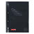 College-Block DIN A4 Lineatur 25, onyx - Onyx