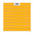 NEU Krepp-Papier farbfest, 50 x 250 cm, 32 g/qm, 10 Rollen, Sonnengelb - Sonnengelb