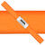 NEU Krepp-Papier farbfest, 50 x 250 cm, 32 g/qm, 1 Rolle, Mandarine - Mandarine