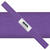 NEU Krepp-Papier farbfest, 50 x 250 cm, 32 g/qm, 1 Rolle, Hellviolett - Hellviolett