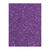 NEU Moosgummiplatte, Glitzer / Glitter, Stärke 2mm, Größe 20x30cm, violett - Violett