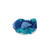Märchenwolle-Mix, 3-farbig, 50g blau-meliert - Blau-Meliert