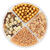 Perlen- / Pailletten-Set, 30g, gold