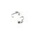 SALE Quetschkalotten, Silber, 3mm, 14 Stck
