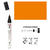 Kreul Glas & Porzellan Pen Classic Orange - Orange, 2-4 mm
