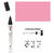 Kreul Glas & Porzellan Pen Classic / Deckend, Porzellanmalstift Rosa, 2-4 mm - Rosa, 2-4 mm