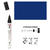 Kreul Glas & Porzellan Pen Classic / Deckend, Porzellanmalstift Royalblau, 2-4 mm - Royalblau, 2-4 mm