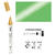 NEU Glas & Porzellan Pen / Porzellanmalstift, 2-4 mm, Metallic Grn - Grn