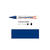 SALE Porcelain PEN brillant calligraphy 1-4mm Royalblau