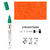SALE Kreul Glas & Porzellan Pen Glitter Orange, 1-3 mm