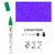 NEU Kreul Glas & Porzellan Pen Glitter Violett - Violett