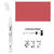 NEU Kreul Glas & Porzellan Pen Chalky Cozy Red - Cozy Red