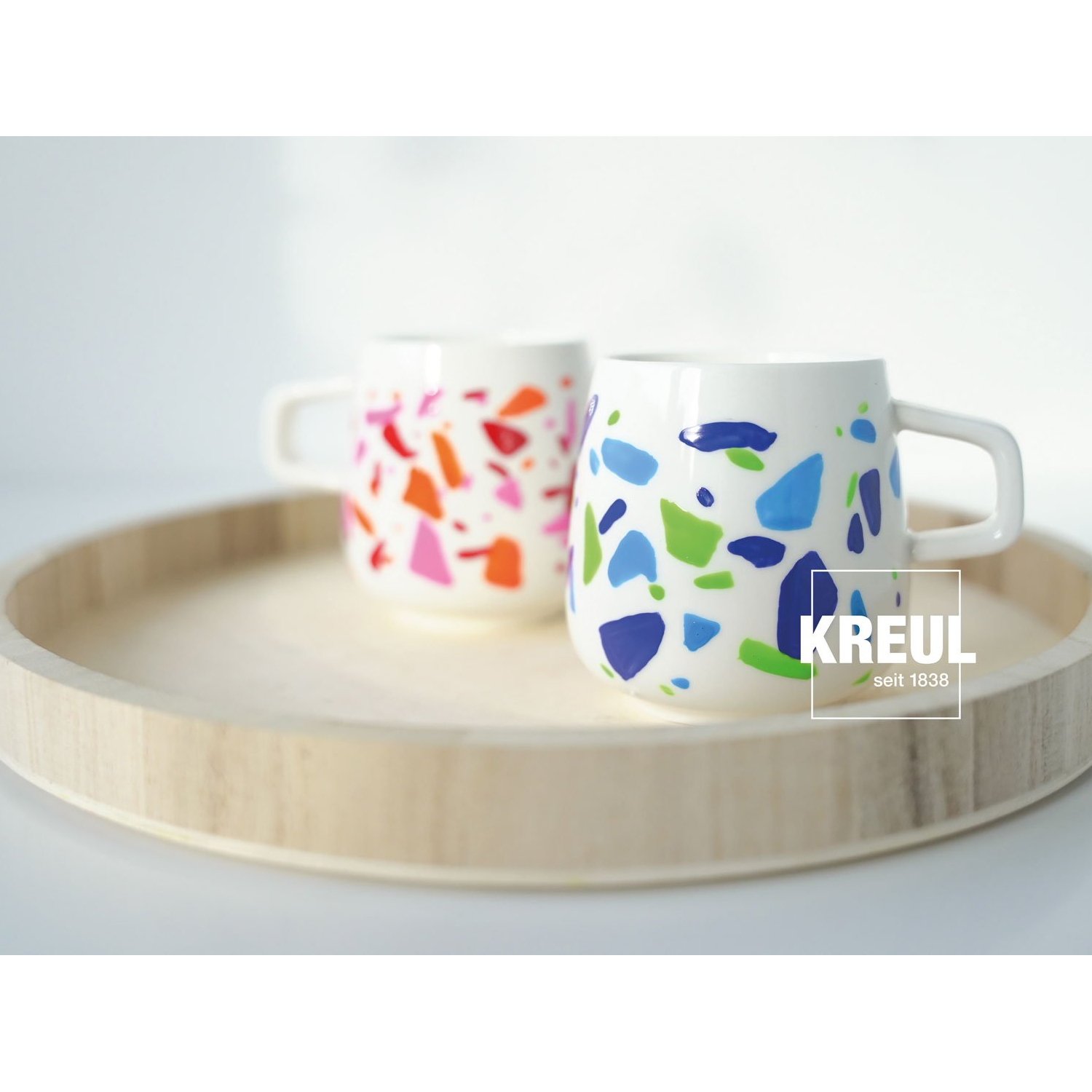NEU KREUL Glass & Porcelain Classic Set Color Living 6 x 20 ml Bild 4