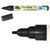 NEU Kreul Triton Acrylic Marker / Acrylstift, Medium 1-3 mm, Schwarz - Schwarz