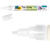 NEU Kreul Triton Acrylic Marker / Acrylstift, Medium 1-3 mm, Weiß - Weiß