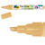 NEU Kreul Triton Acrylic Marker / Acrylstift, Edge 1-4 mm, Hellgold - Hellgold