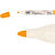 Kreul Textil Marker / Stoffmalstift, Medium, 2-4 mm, Neonorange - Neonorange