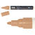 Kreul Textil Marker / Stoffmalstift, Opak, Medium, 2-4 mm, Kupfer - Kupfer, 2-4 mm