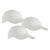 Sparpack Kinder Sportsmtze wei, 6 Stck - 6 Stck