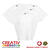 Sparpack T-Shirt Kindergröße 128, Weiß, 3 Stk.