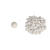 SALE Watte-Kugeln, Wei, 18mm, 100 Stk. im Beutel - : 18mm, 100 Stck