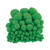 Pompons im Beutel, 100 Stk., 10-45mm, Gr�n