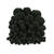 Pompons im Beutel, 100 Stk., 10-45mm, Schwarz