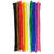 Gro�pack Chenilledraht / Pfeifenputzer / Biegepl�sch, 8mm x 50cm, 100 Stk. Bunt
