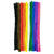 Chenilledraht / Pfeifenputzer / Biegepl�sch, Flausch, 20mm x 50cm, 50 Stk. Bunt