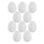 Watte-Eier, Wei�, 40mm, 10 Stk. im Beutel - 40mm, 10 St�ck