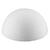 Styropor Halbe Kugel, 60mm, 10 St. im Beutel - �: 6 cm, 10 St�ck