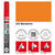 SALE Marabu Porzellan & Glas Stift, 0,8mm Mandarine - Mandarine