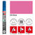 SALE Marabu Porzellan & Glas Stift, 1-2mm, Rosa - Rosa