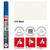 Marabu Porzellan & Glas Stift, 1-2mm, Wei - Wei