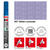 SALE Marabu Porzellan & Glas Stift Glitter-Lavendel