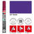 Marabu Porzellan & Glas Stift, 2-4mm, Violett - Violett