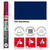 SALE Marabu Porzellan & Glas Stift, 2-4mm Nachtblau - Nachtblau