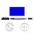 Marabu Permanent Marker Graphix, Ultramarinblau dkl. - Ultramarinblau dunkel